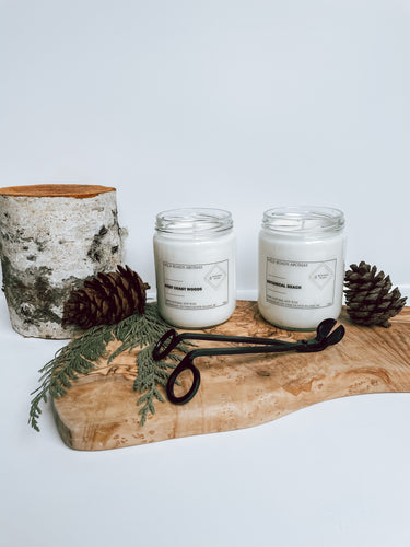 West Coast Woods natural soy candle
